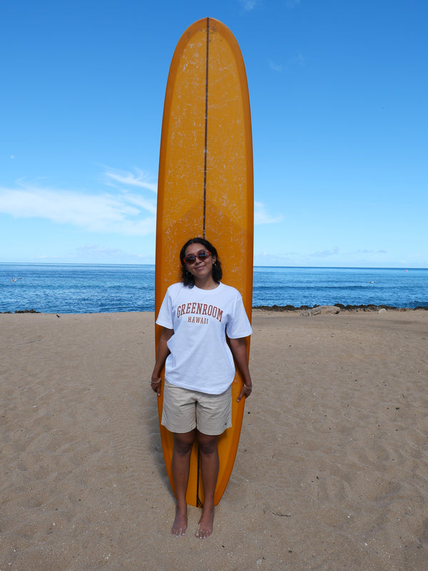 Greenroom Hawaii - Collage Logo T-shirt White