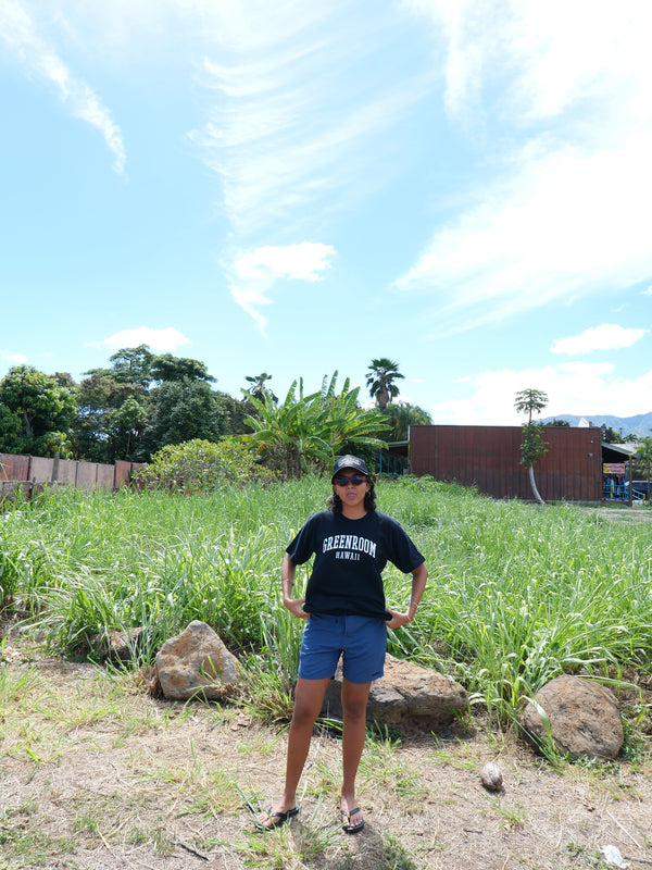 Greenroom Hawaii - Collage Logo T-shirt Black