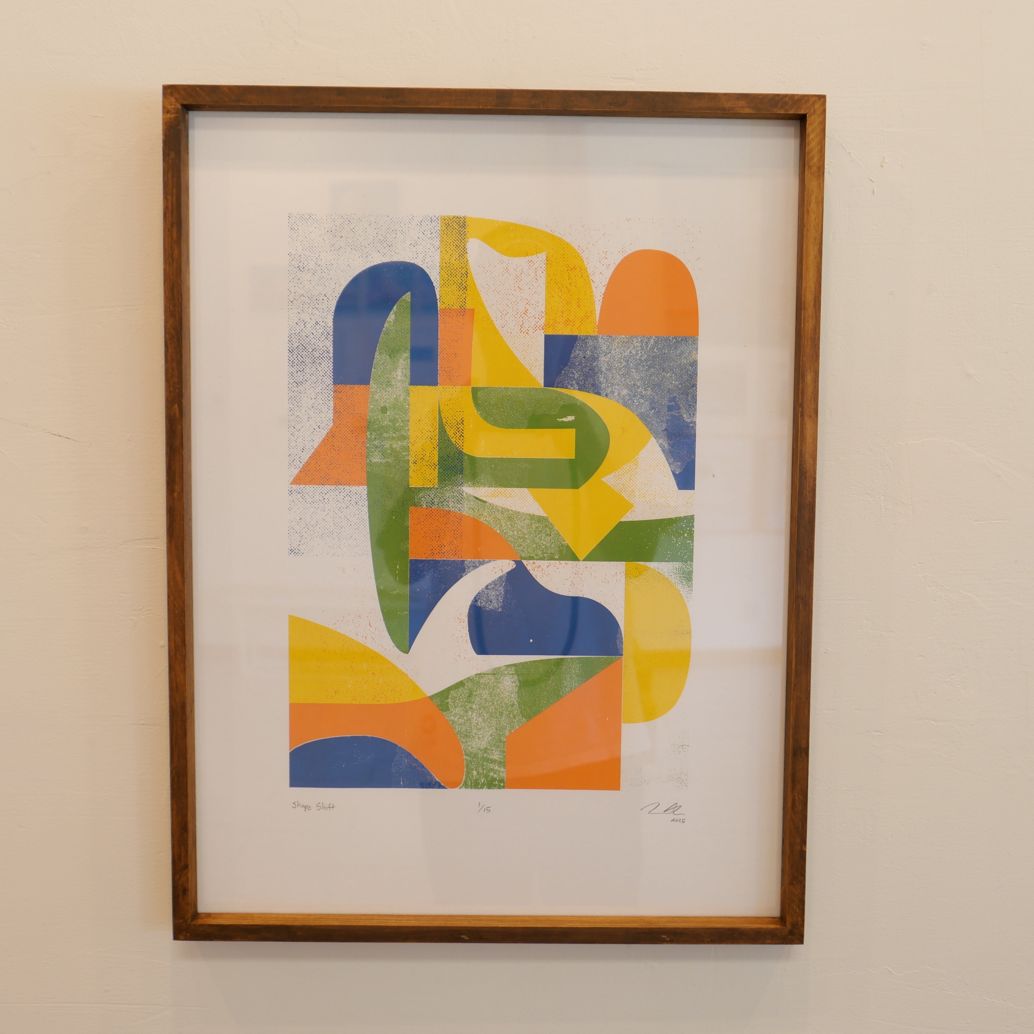 Shape Shift Framed Print