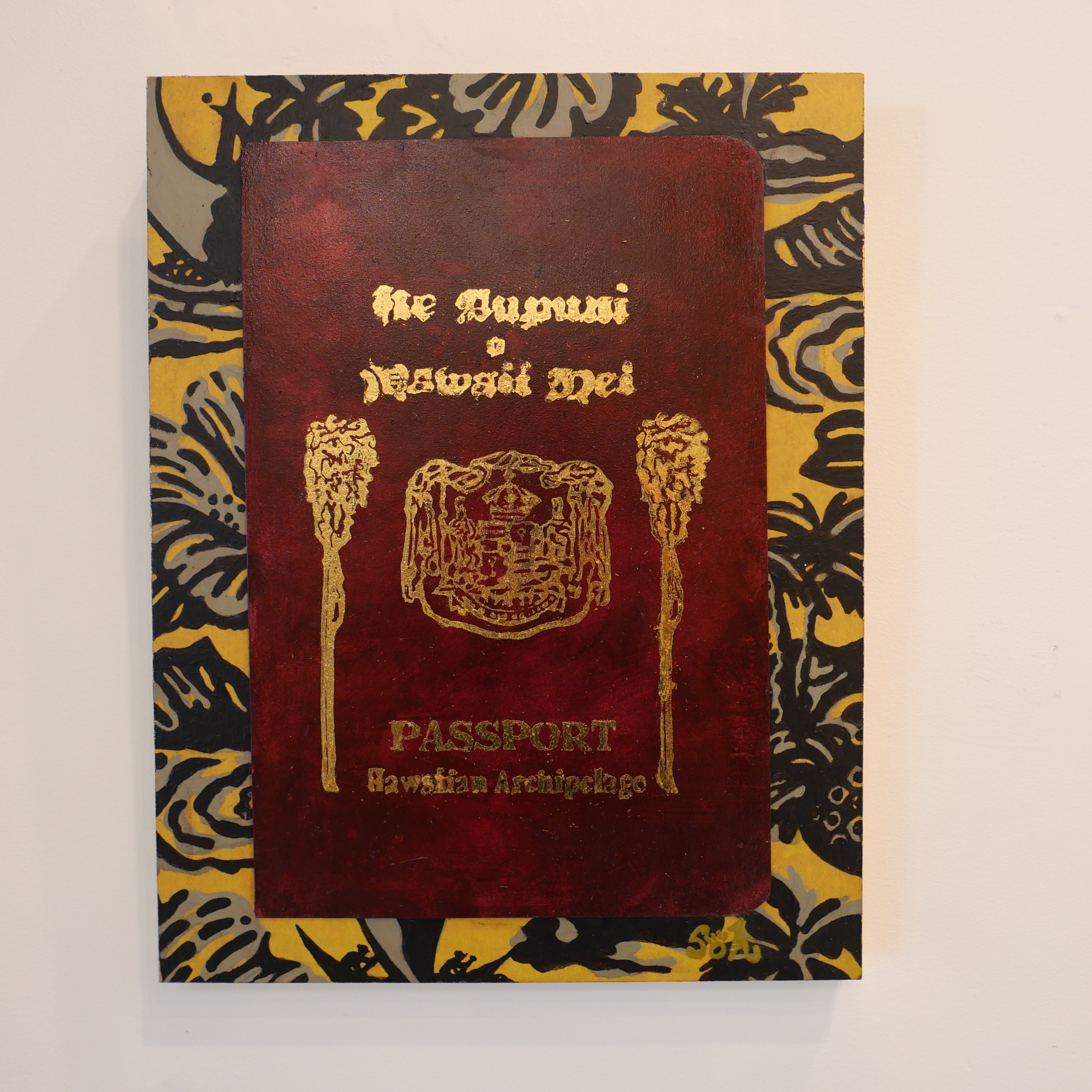 Hawaii Passport - Greenroom Hawaii 15th Anniversary Art