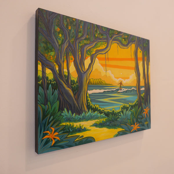 Golden Days - Greenroom Hawaii 15th Anniversary Art