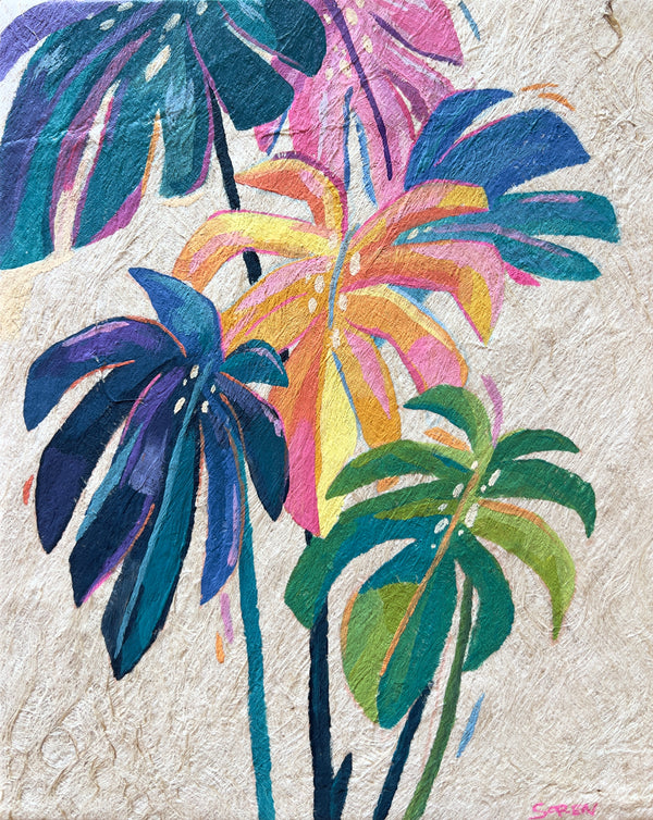"Magic Monstera" Original Painting