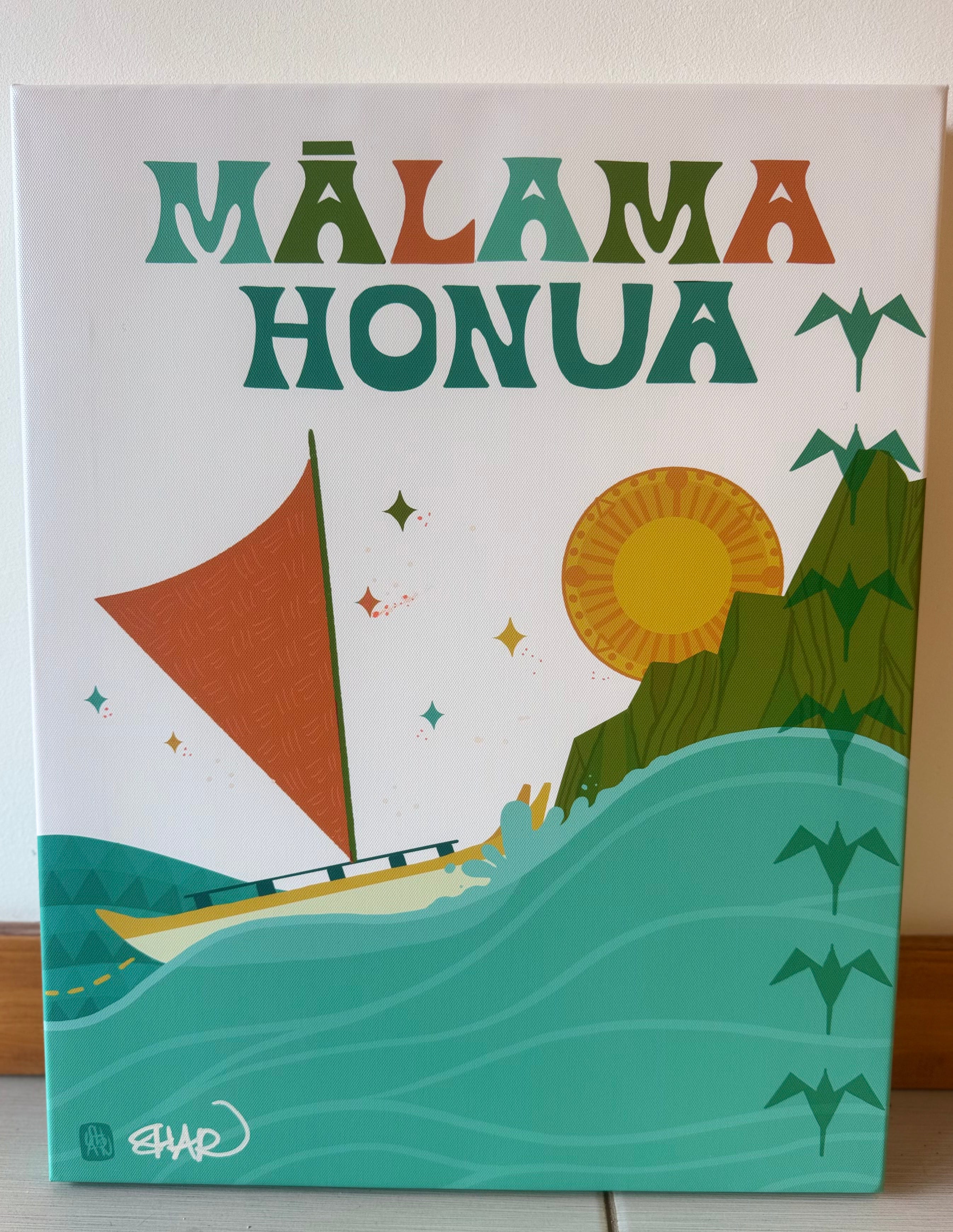 Malama Honua - Giclee Canvas