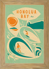 HONOLUA BAY Framed Print