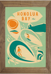 HONOLUA BAY Framed Print