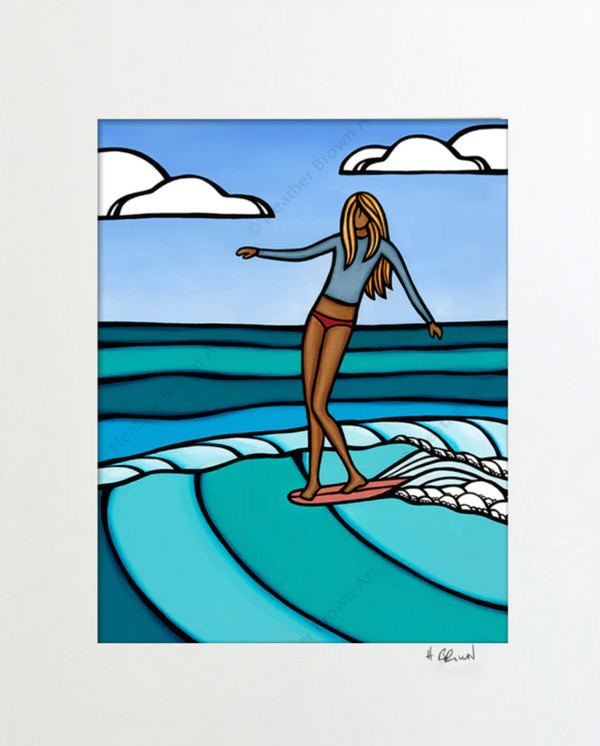 Summer Surf Girl