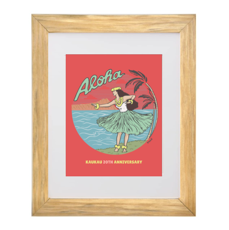 Hula Girl Red - KauKau 20th Anniversary Collaboration