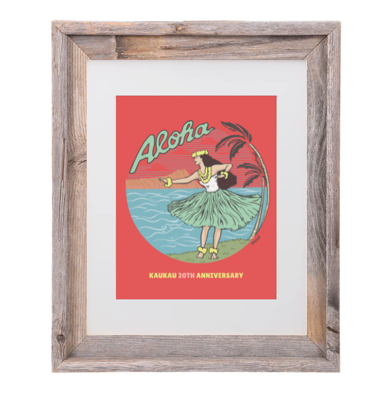 Hula Girl Red - KauKau 20th Anniversary Collaboration