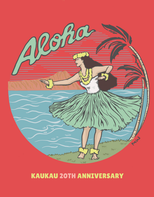 Hula Girl Red - KauKau 20th Anniversary Collaboration