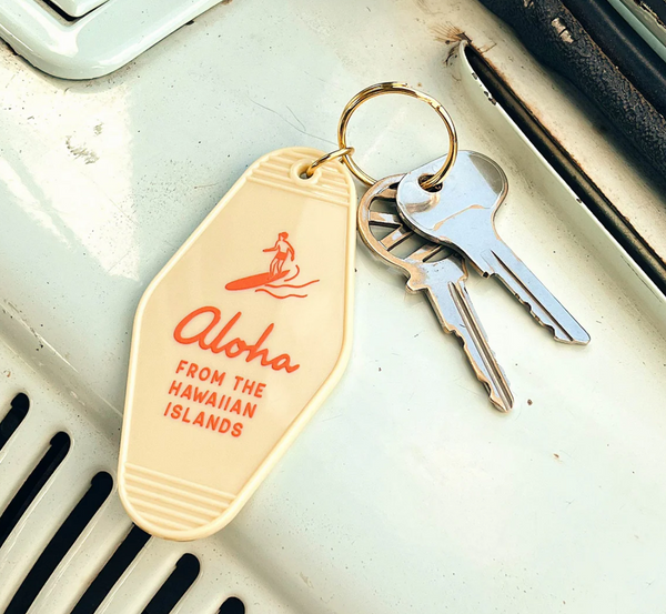 Aloha From The Hawaiian Islands Keychain