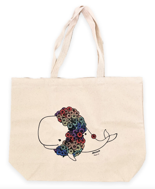 MAHALO WHALE TOTE