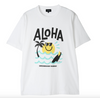 Greenroom x KOJI TOYODA "ALOHA" TEE - White