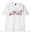 Greenroom x KOJI TOYODA "Enjoy" TEE - White (Red)