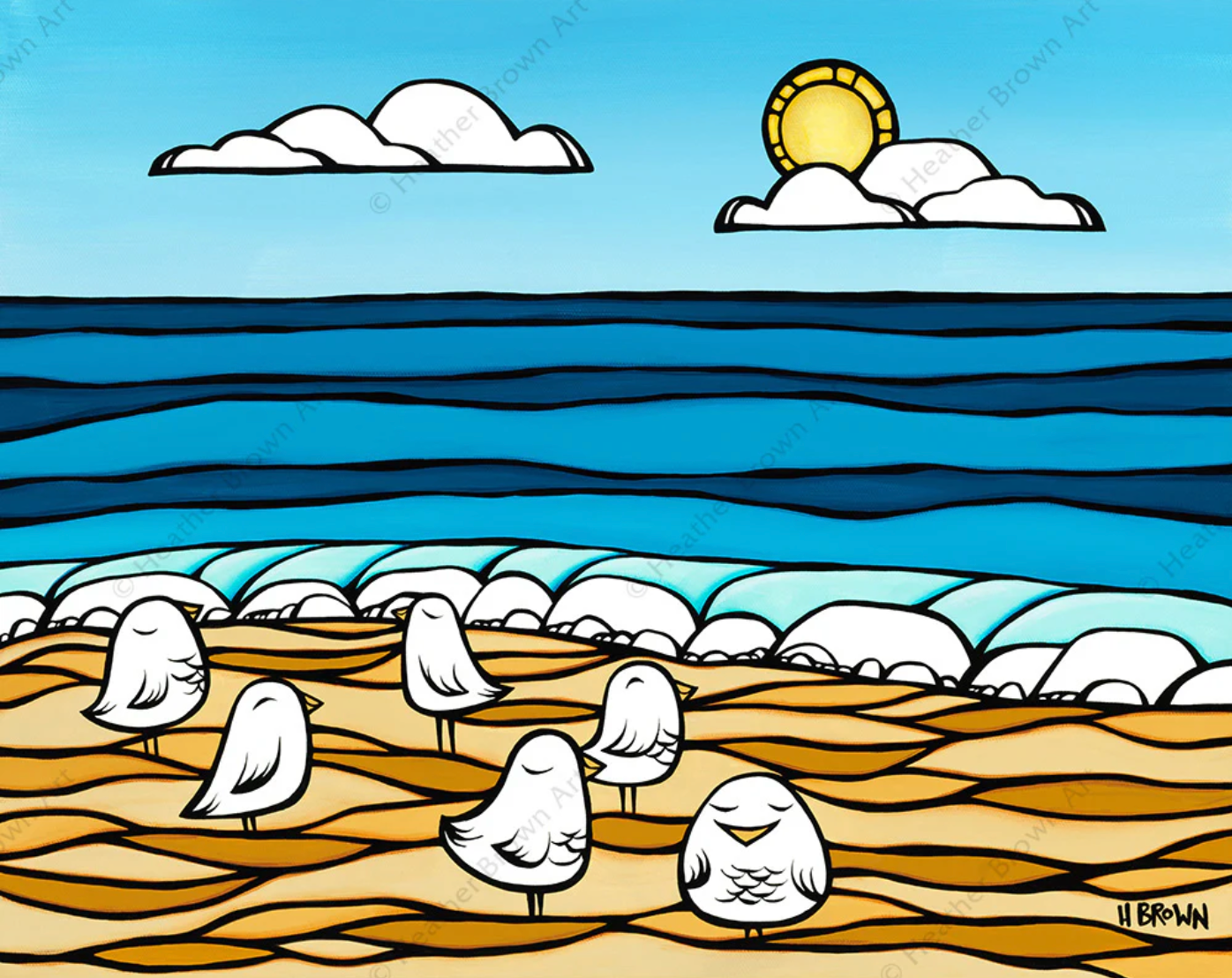 Birds Under the Sun