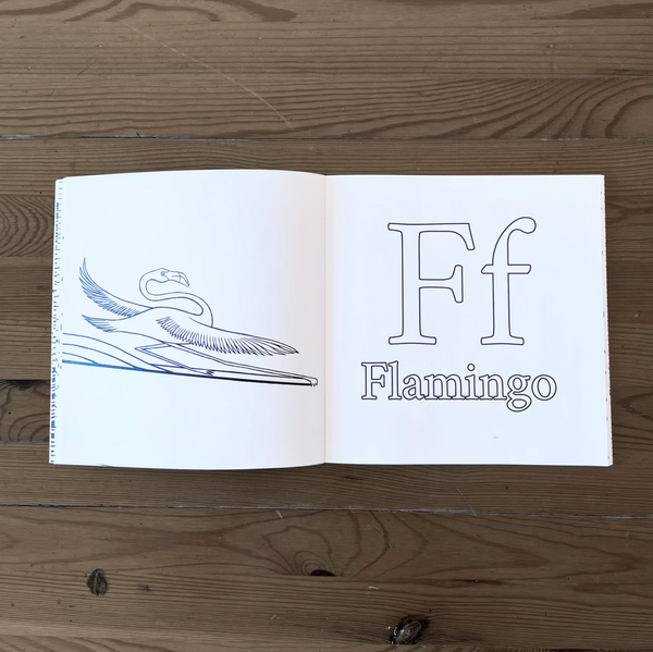 The Surfing Animals - Alphabet COLORING BOOK