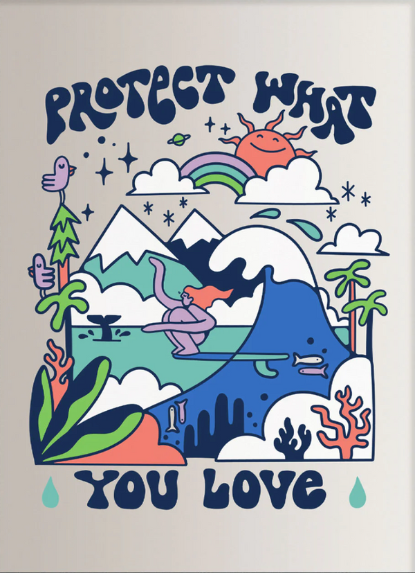 "Protect What You Love" PEARL  By Hannah Eddy