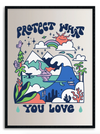 "Protect What You Love" PEARL  By Hannah Eddy