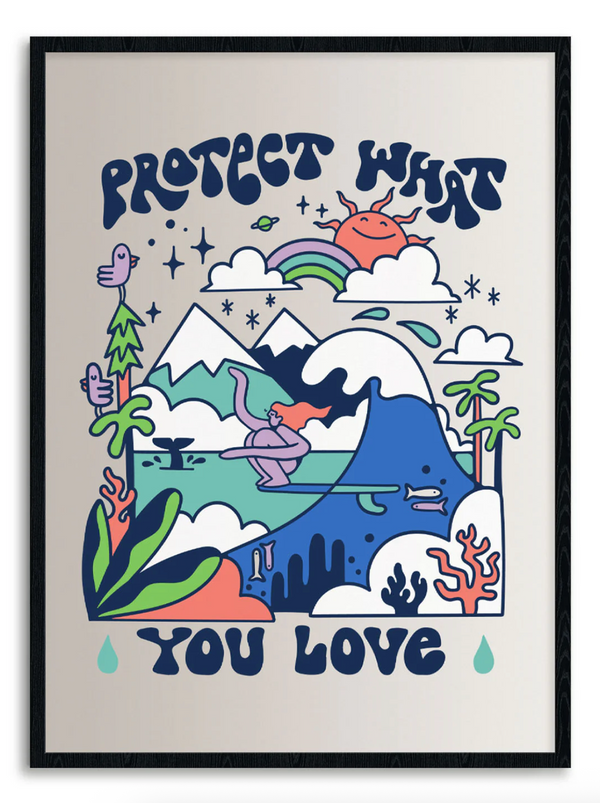 "Protect What You Love" PEARL  By Hannah Eddy