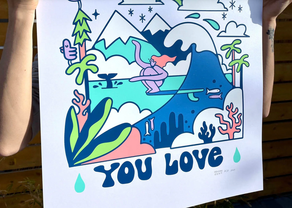"Protect What You Love" PEARL  By Hannah Eddy