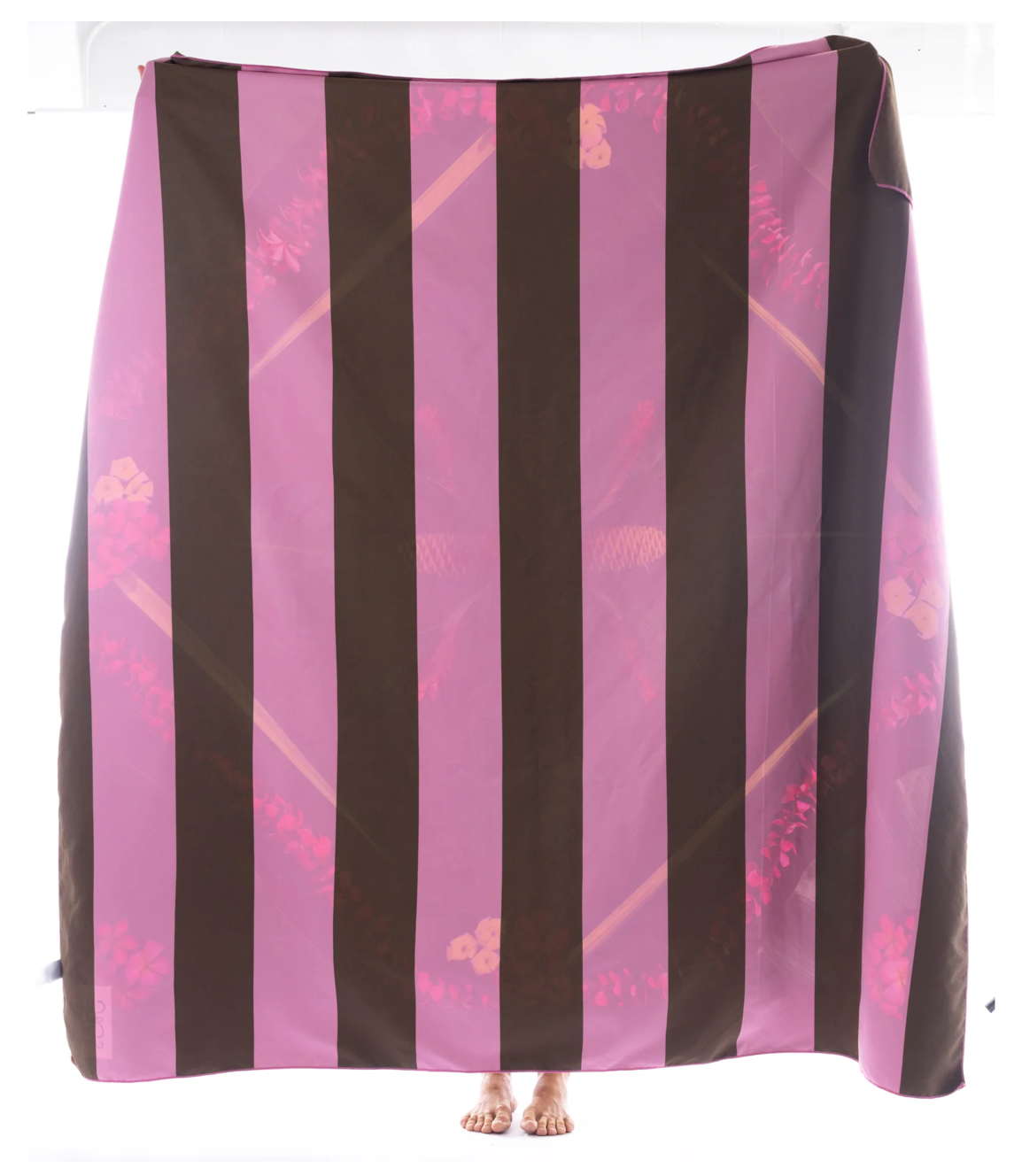 Lei With Me Large Beach Towel by Lola Pilar