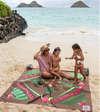 Lei With Me Large Beach Towel by Lola Pilar