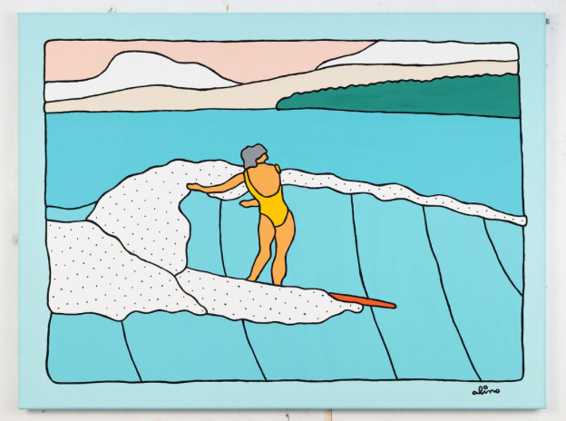 Nalu Holo Original Painting