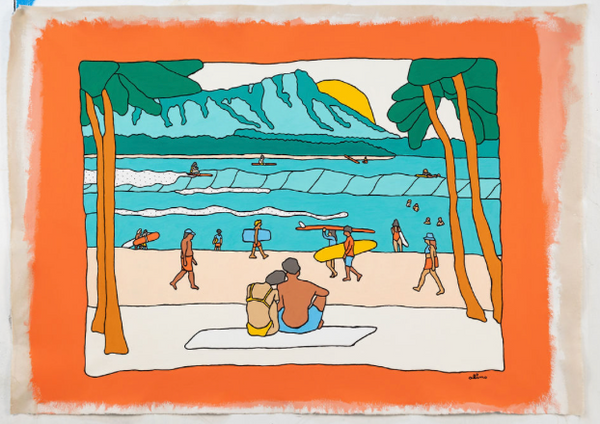 Offline Today Original Painting