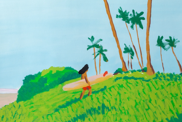 Happy Dog - Original Painting