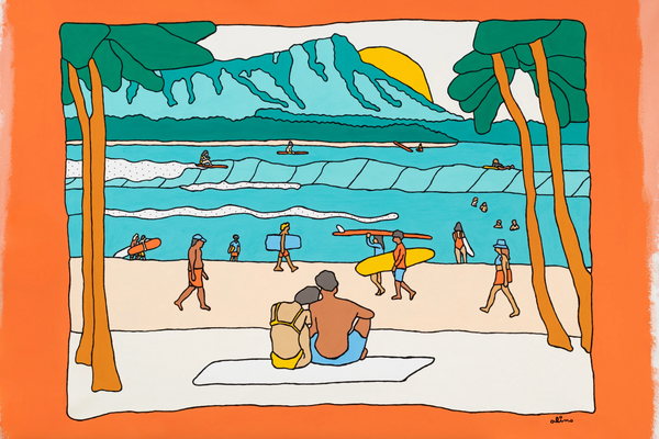 Offline Today Original Painting