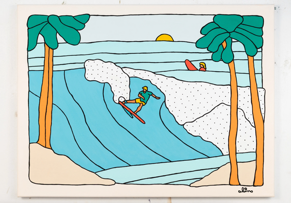 Makai Field Original  Painting