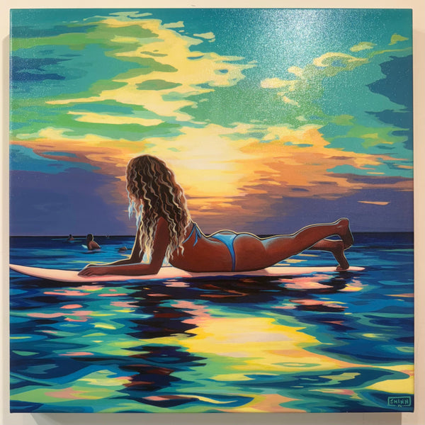 "Surf Girl" Canvas Print