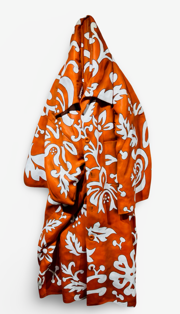 Orange Aloha Shirt