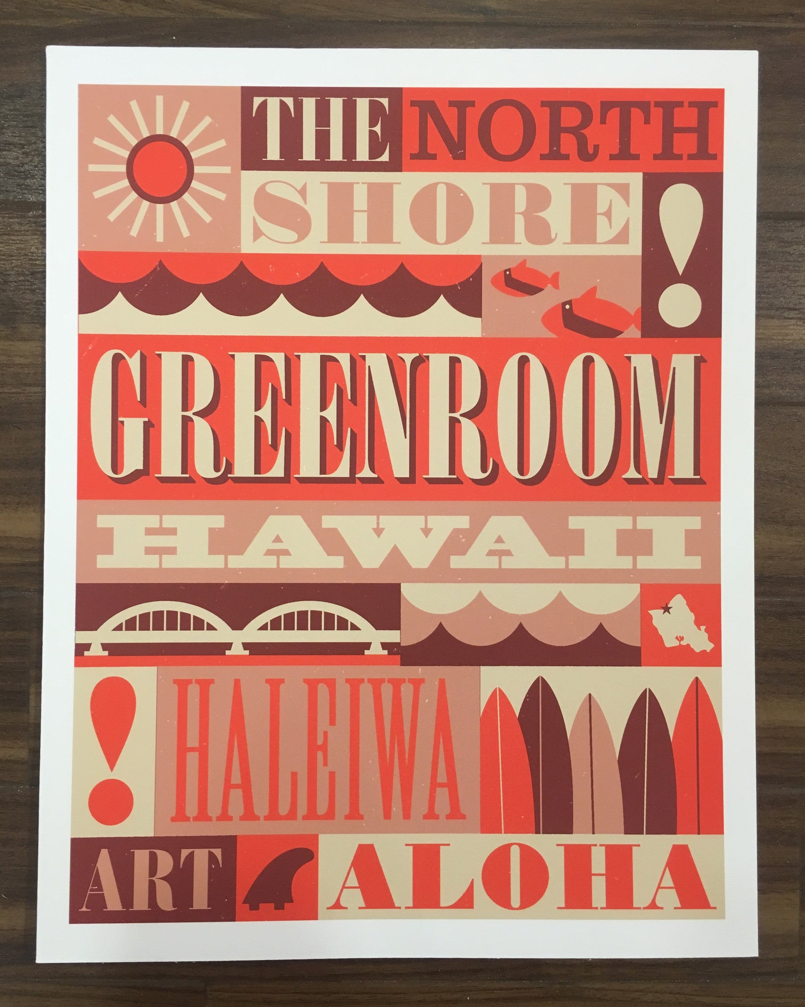 Greenroom Haleiwa Print