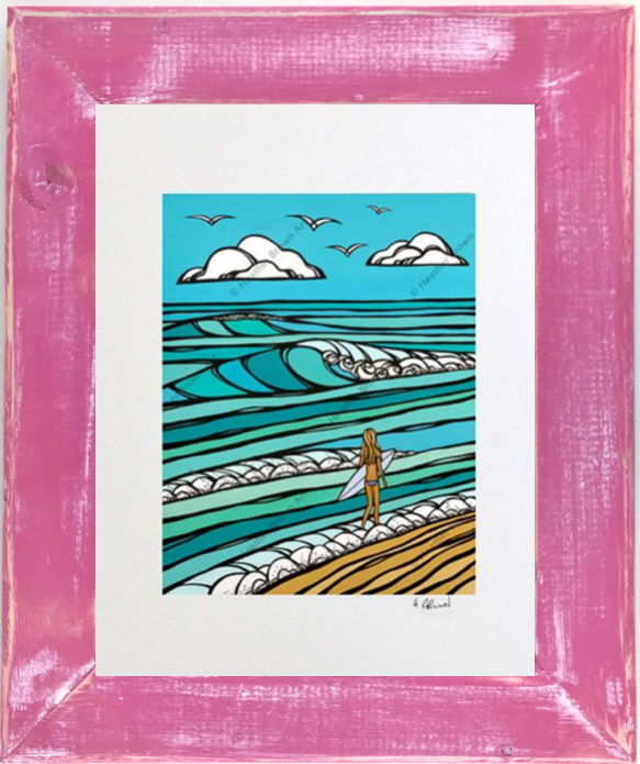 ヘザーブラウン| Gem of the Sea | 11 × 14 inch Gem of the Sea ヘザーブラウン| Gem of the Sea | 11 × 14 inch Gem of the Sea