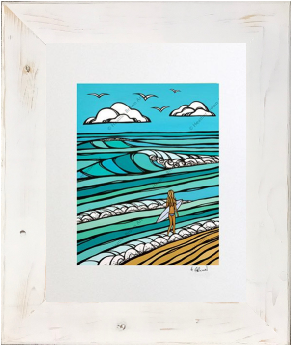 ヘザーブラウン| Gem of the Sea | 11 × 14 inch Gem of the Sea ヘザーブラウン| Gem of the Sea | 11 × 14 inch Gem of the Sea