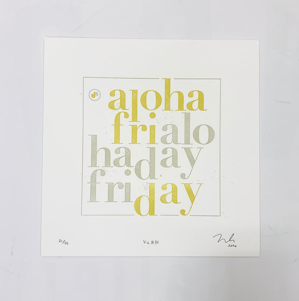 Aloha Friday #16