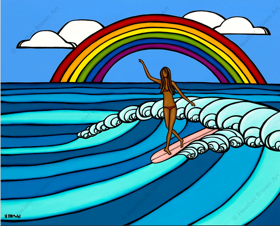 Rainbow Surf