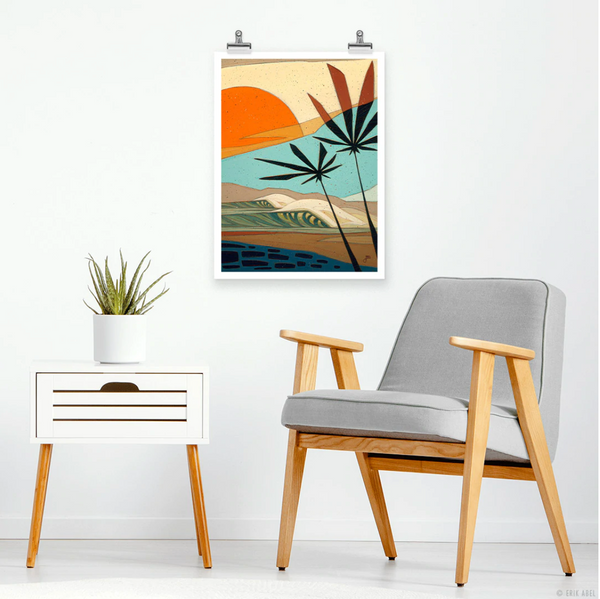 "Palm Life" Paper Print