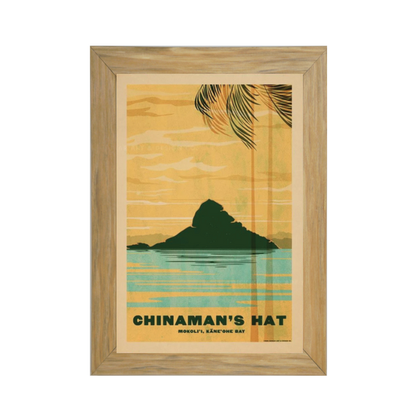 CHINAMAN'S HAT Framed Print