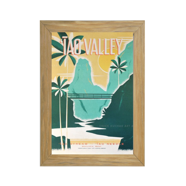 IAO VALLEY Framed Print