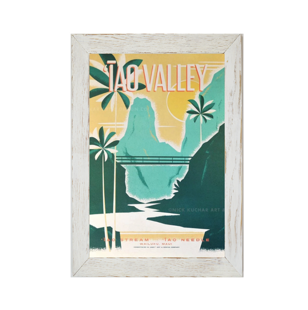 IAO VALLEY Framed Print