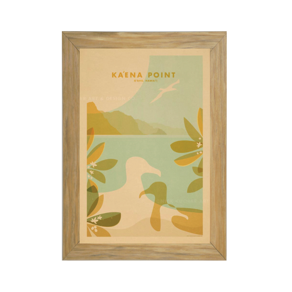 KAENA POINT Framed Print
