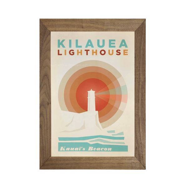 KILAUEA LIGHTHOUSE Framed Print