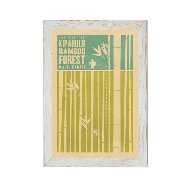 KIPAHULU BAMBOO FOREST Framed Print