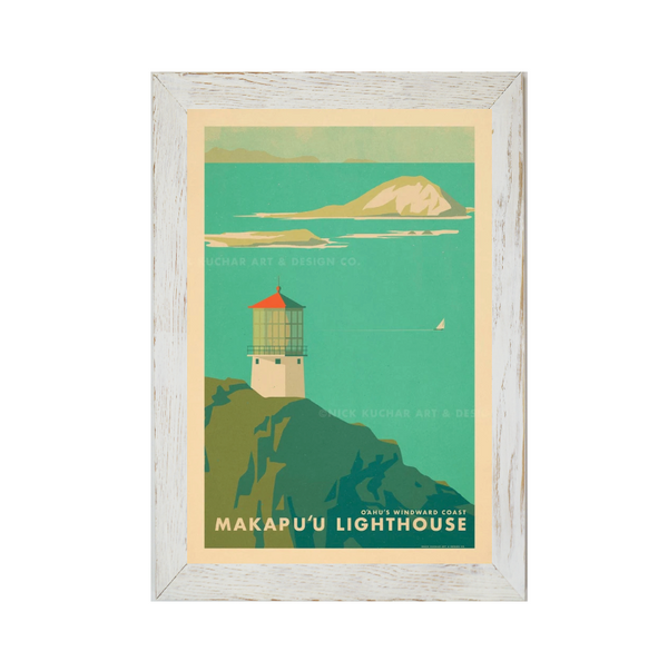 MAKAPU'U LIGHTHOUSE Framed Print