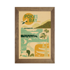 POKAI BAY Framed Print