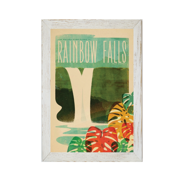 RAINBOW FALLS Framed Print