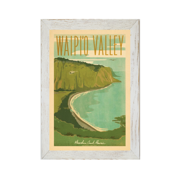 WAIPI'O VALLEY Framed Print