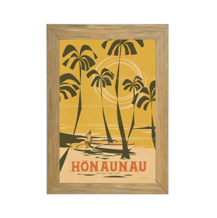 Honaunau Framed Print