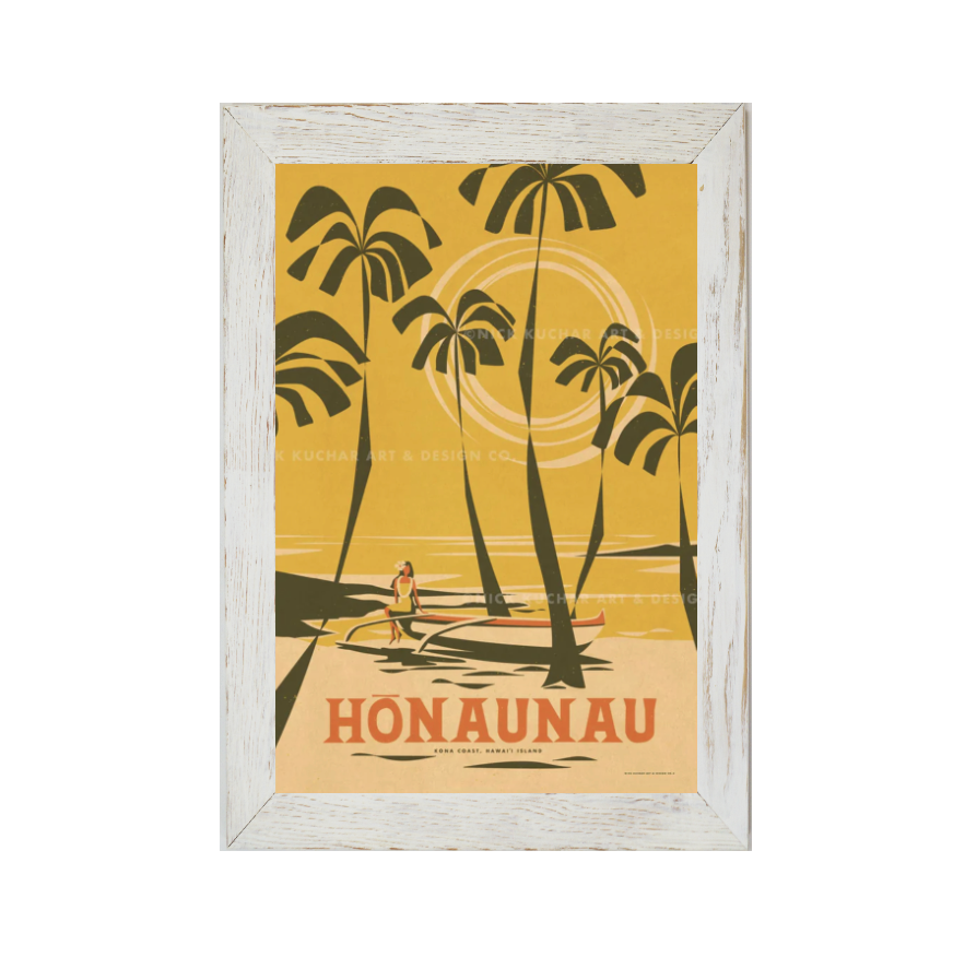 Honaunau Framed Print